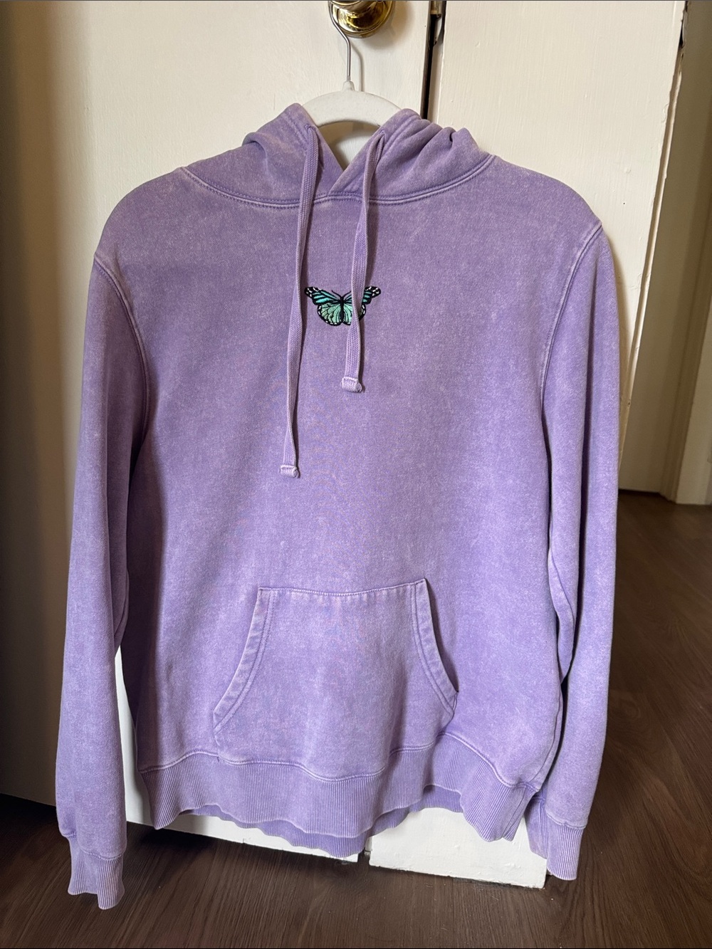 Ghanda Lilac Butterfly Hoodie